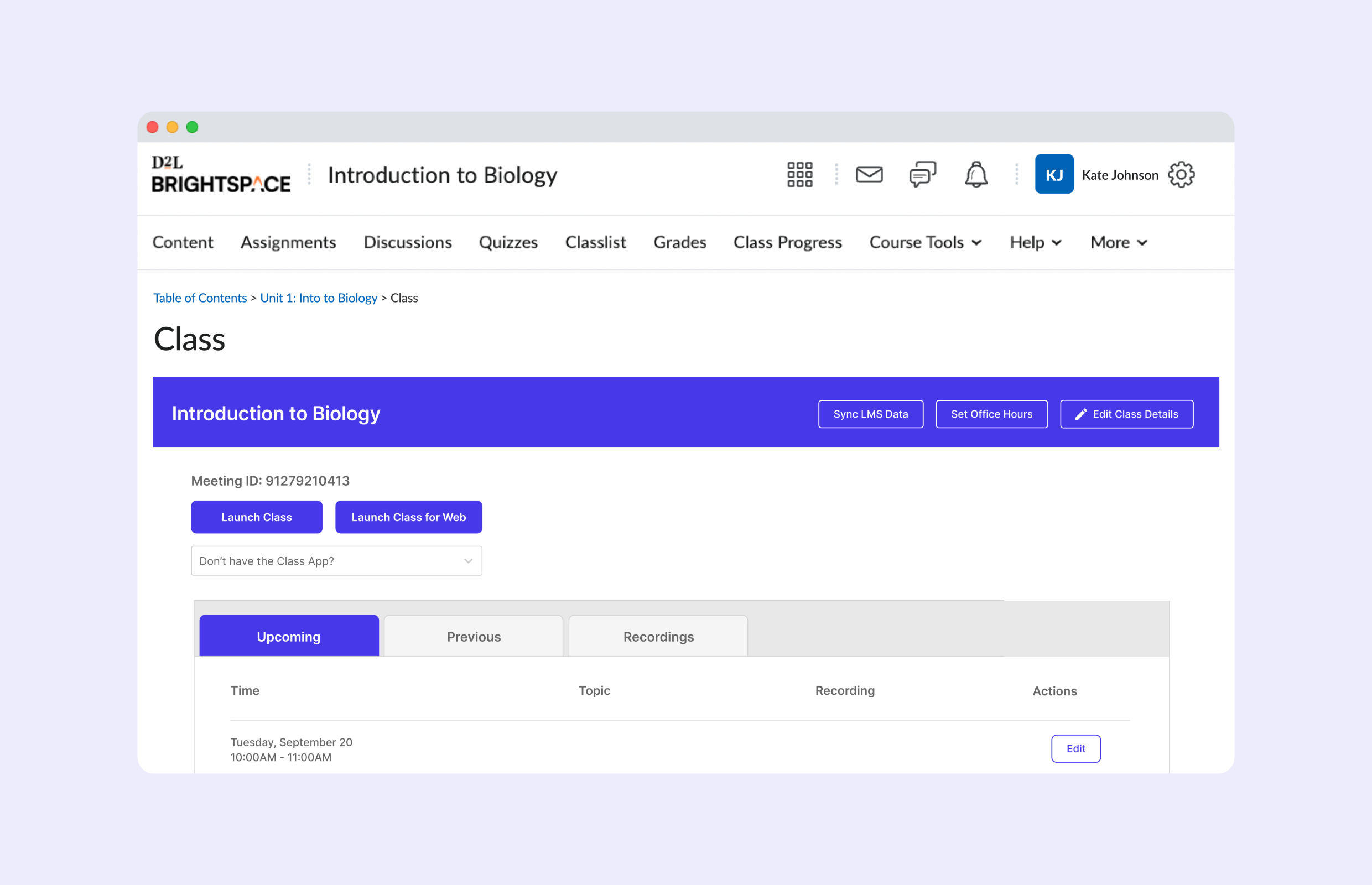 class-and-d2l-brightspace-launch-class-mobile