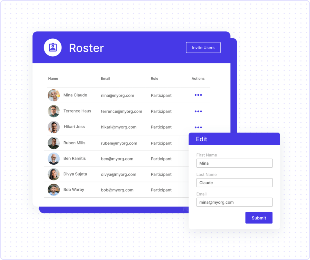 Course Roster Overview Data Page Data Automation for Learning & Training | Class