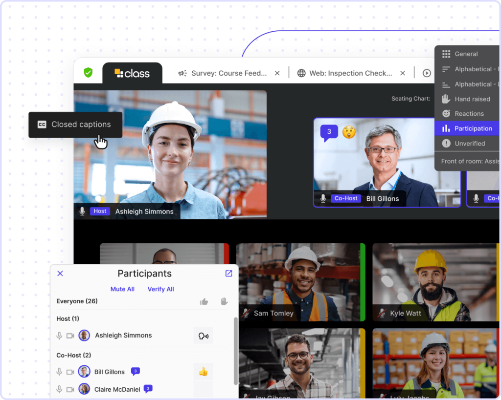 Manufacturing Online Training Platform for Teams | Class
